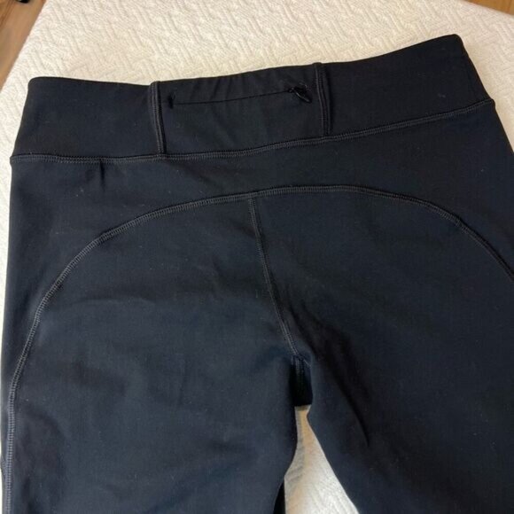 LOLË Womens Small Burst Black Athletic Leggings Pants Montreal Mesh Workout Yoga - Picture 7 of 10